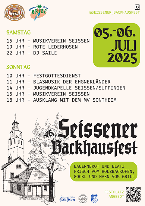 Backhausfest Plakat